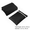 thumbnail image 2 of Miangastore 1pc Fire Pit Cover Light Waterproof 210D Polyster PVC Coating Round Cover Black, 2 of 8
