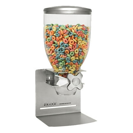 Zevro Single Smart Space Dry Food 17.5 Oz. Cereal Dispenser