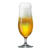 Stemmed Pilsner, 17 oz. Crystal Beer Glass, Set of 6