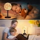 thumbnail image 3 of 3D Moon Lamp Bedside Table Lamp for Bedroom - Dimmable Bedside Lamps Small Lamp LED Desk Light for Bedroom, Home, Dorm, 3 of 5