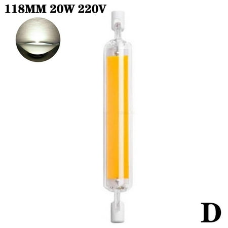 

R7S LED Lamp COB 118mm 78mm 30W 15W Dimmable Glass Replace Incandescent-Halogen X5H9