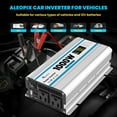 thumbnail image 2 of Inversor de corriente ALEOPIX 1000W 12V a 110V/120V para vehículo, 2 of 8
