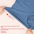 thumbnail image 4 of Calzoncillos tipo bóxer de cintura alta para hombre, modal, 300 kg, 400 kg, transpirables, talla grande, talla grande, 4 of 6