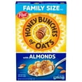 thumbnail image 3 of (3 pack) Post Honey Bunches of Oats with Almonds Breakfast Cereal, Crunchy Family Size Cereal, 18 oz Box, 3 of 13