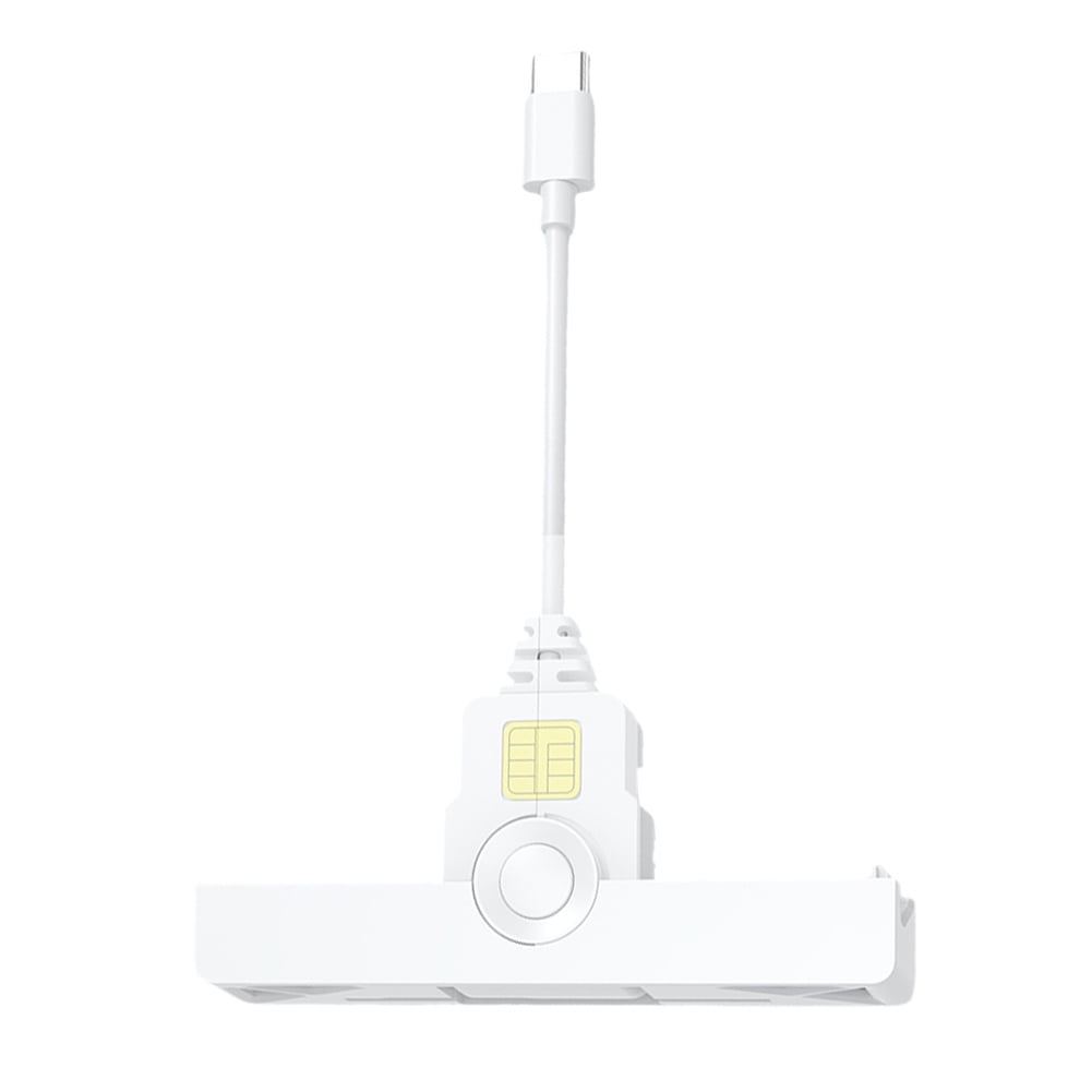 USB2.0/TypeC Smart Card Reader Foldable CAC Reader for Windows/Mac OS