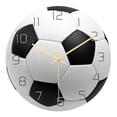 thumbnail image 5 of ADDHAT 1 Set 11.8x11.8x1.6in Square Acrylic Glass Wall Clock for Living Room Sports Clock Vintage Clock Decor, 5 of 7