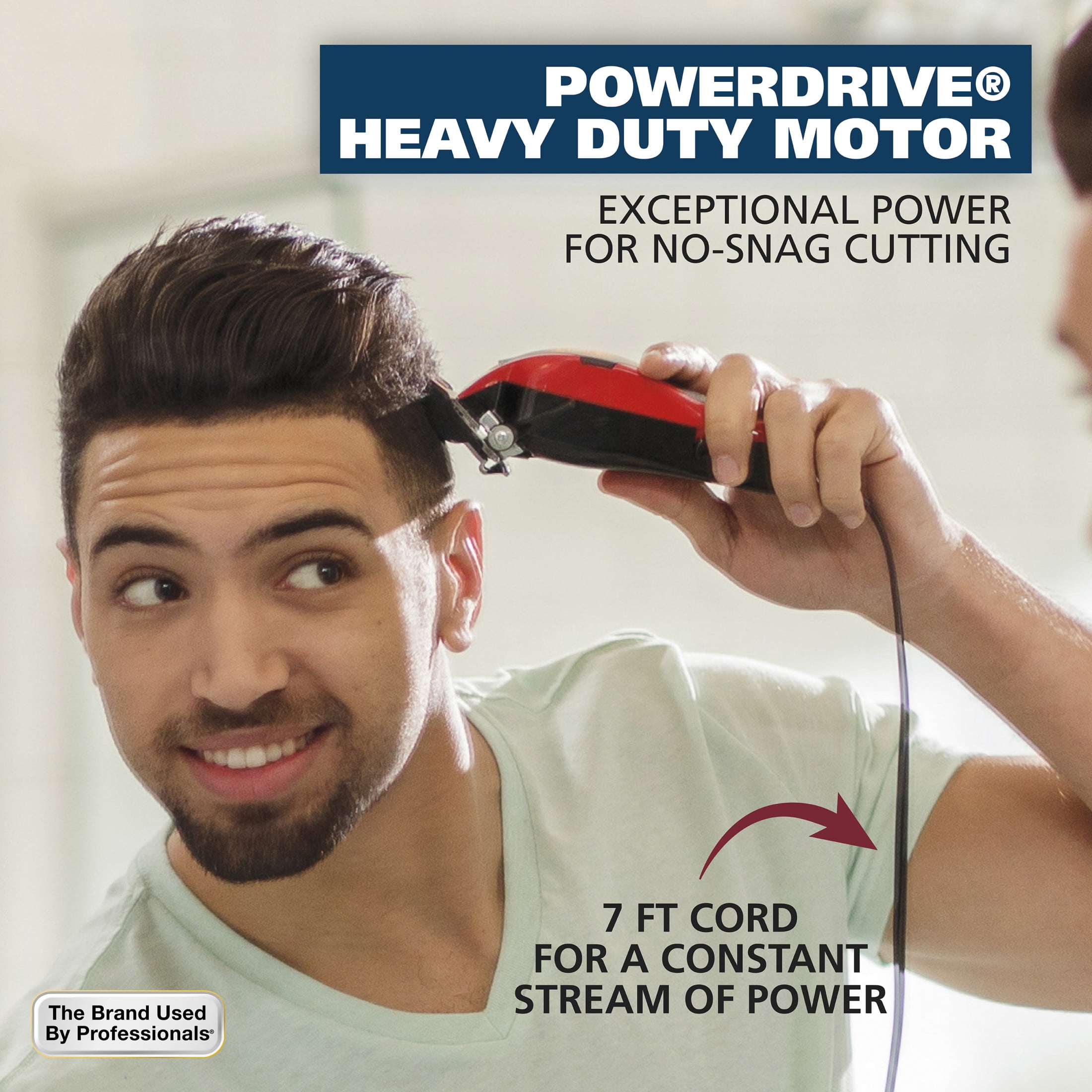 Wahl Clipper Clip 'N Trim 2 in 1 Hair Cutting Corded Clipper/Trimmer for Men and Women Kit 79900-1501