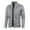 Grey, variant on TAIAOJING Men's Full Zipper Sweatshirt Coat Autumn And Winter Zipper Neck Solid Sweater Long Sleeve Fashion Top Sweatshirt Coat