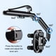 thumbnail image 5 of Sidaley Soporte para móvil de coche resistente y duradero, hecho con soporte para teléfono de coche ABS, a la moda Videojuegos y accesorios, 5 of 6