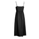 thumbnail image 4 of Vestido sin mangas y sin espalda de corte A para mujer - Vestido largo de tirantes de color liso para el verano, elegante para la playa o una fiesta, 4 of 7