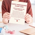 thumbnail image 4 of Tarjeta de aniversario y regalos Josensai Romantic para pareja, 4 of 6