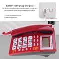 thumbnail image 7 of GJX Corded Landline Phone Big Button Landline Phones with Caller Identification, 7 of 7