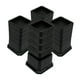 thumbnail image 2 of 4 Uds elevadores de cama elevadores de muebles elevadores de cama antideslizantes Protector de suelo antiarañazos elevadores de cama para silla sofá 6 pulgadas, 2 of 8
