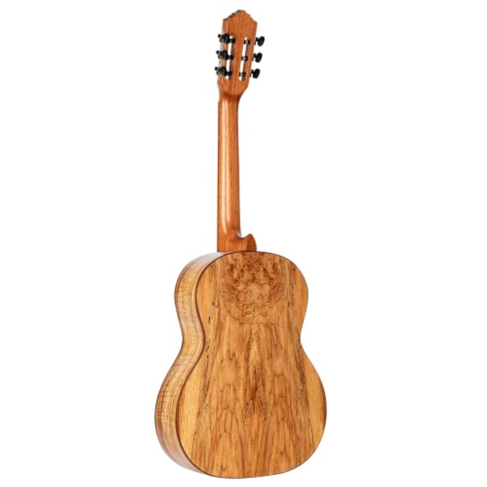 Private Room Spalted Maple Suite Solid Top Slim Neck Nylon Classical Guitar with Bag