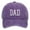 Purple, variant on DAD Embroidered Baseball Cap, Distressed Washed Cotton Dad Hat for Father's Day Gift, Casual Adjustable Cap for Men's Daily Wear and Street Style-Black