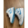 thumbnail image 3 of Ni - ke Ni - ke Womens Air Jordan white/blue Basketball Shoes Sneakers 10, 3 of 5