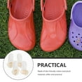 thumbnail image 6 of TOYMYTOY 2Pairs White Detachable Warm Plush Lining for Clogs and Sandals Comfortable, 6 of 8