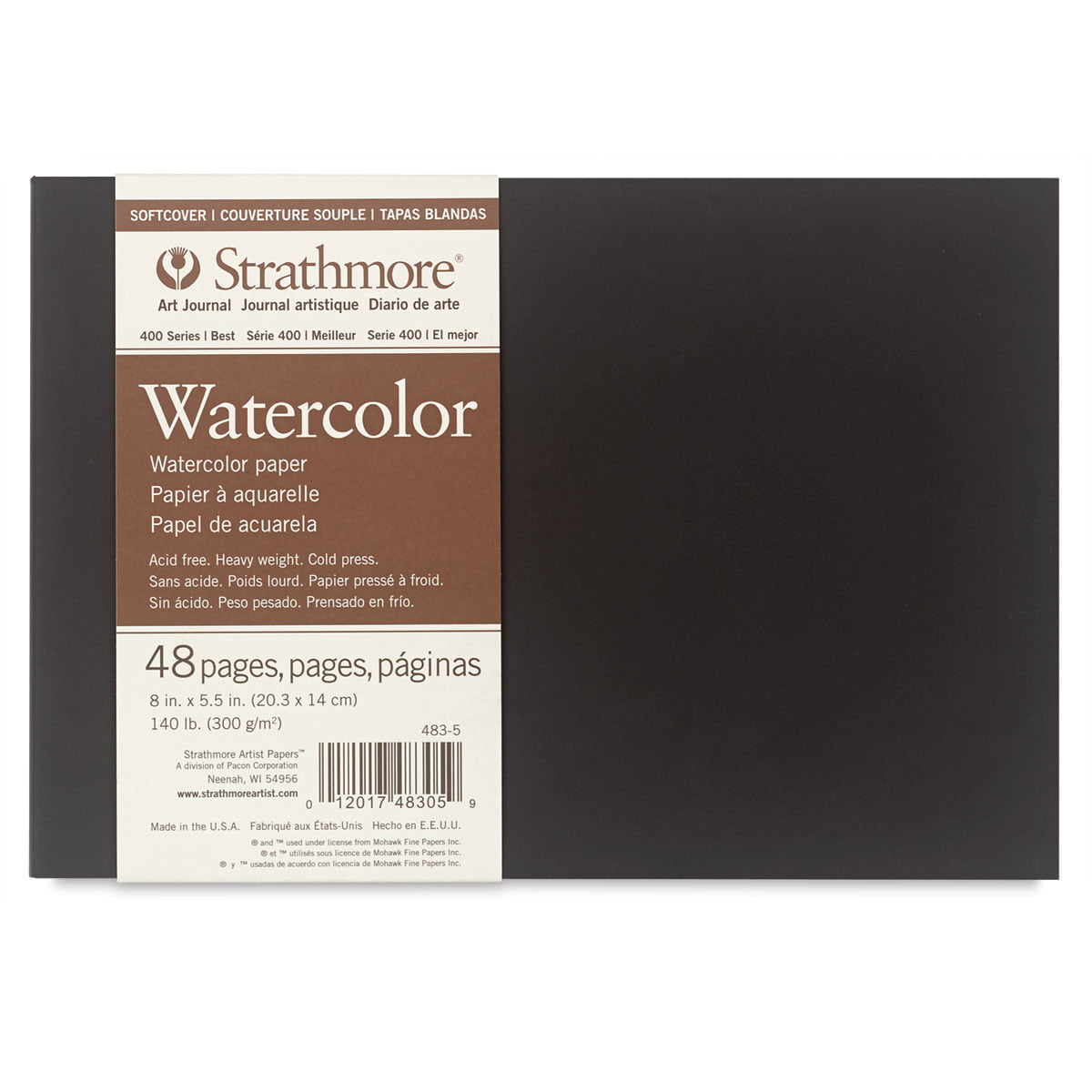 Strathmore 500 Series Softcover Art Writing Journal 64 Sheets 5.5x8 Lined