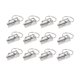thumbnail image 5 of HAMPPLIES 20Ud Accesorio Para Llaveros Y Pulseras De Metal Resistente Color Plata Antióxido, 5 of 8
