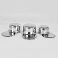 thumbnail image 4 of Sumeet 3 Pcs Stainless Steel Induction & Gas Stove Friendly Container Set/Tope/Cookware Set With Lids Size No.10 To No.12, 4 of 6