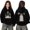 Noir, variante sur 2025 Lauren Spencer Smith Inspiré l'Art d'Être un Désordre Sweat à Capuche Graphique - Unisexe Polaire Surdimensionné Automne Hiver,m,Rouge