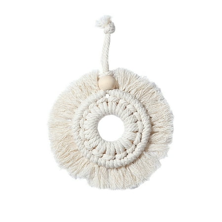 

Fall Outdoor Decor Cute Room Decor Hand Woven Pendant Pure Cotton Wall Hanging Wall Hanging Home Decoration