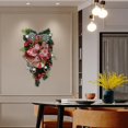 thumbnail image 3 of 2x Botín de de Navidad para puerta, pared, ventanas, corona colgante para vacaciones en casa, decoración de fondo, 3 of 9