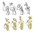 thumbnail image 2 of Anillos de Punta de Dedo de Cristal ANGGREK 4 uds, 2 of 8