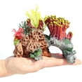 thumbnail image 4 of Holzlrgus 1 Pack Polyresin Coral Ornaments, Aquarium Coral Decor for Fish Tank Aquarium Decoration 7" x 3 1/2" x 4 1/3", 4 of 4
