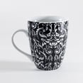 thumbnail image 5 of Ceramic Mug - Damask White On Black, 5 of 6