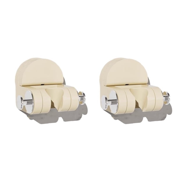 Toystoory Ángulo de desmontaje sin costuras y altura ajustable ventosa de vacío estante de ducha estante de ducha reutilizable blanco leche leche blanca 2piezas