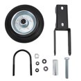 thumbnail image 2 of Roulette de Portail, Roue de Portail Robuste Antirouille Capacité 500lb Roue en Caoutchouc Solide pour Extérieur, 2 of 7