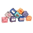thumbnail image 4 of Bloques apilables para bebés Jadeshay Bloques blandos de animales para niños pequeños, 4 of 14