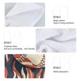 thumbnail image 2 of Yayeee Kitchen Hanging Hand Towels Set of 2 with Loop Bathroom Absorbent Tie Towel, Baseball Pattern, 2 of 7