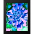 thumbnail image 2 of Grayscale 19x24 Black Modern Framed Museum Art Print Titled - Radial Bowties II, 2 of 5