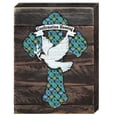 thumbnail image 1 of Designocracy 98778-12 Conformation Blessing Cross Wooden Board Wall Decor, 1 of 1