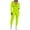 Green, variant on Women's Tracksuit Set Casual Zip Up Hoodie With Drawstring Pants Outfit For Daily Wear Comfortable Suit For Fall Winter Season Size S