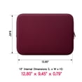 thumbnail image 5 of Rainyear Funda Para Portátil Compatible Con Computadora Portátil De 13,3 Pulgadas, Tableta Chromebook 2021 2022, Nueva Macbook Pro M1 A2442 De 14 Pulgadas, Funda Protectora Suave, Bolsa De Transporte, 5 of 5