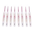 thumbnail image 3 of Crochet Hooks, Red Flower Pattern Hand Polished Knitting  Set DIY Making Ergonomic Design  For Gift For Weaving, 3 of 8