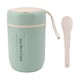 thumbnail image 2 of Taza de desayuno de acero inoxidable 304, Tarro de comida aislado de 600 ml con tapa de seguriDad y cuchara, Taza de SOPA Térmica para niños y niñas actividades al aire libre, 2 of 7