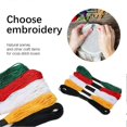 thumbnail image 5 of 100Pcs Cross Stitch Thread Embroidery Sewing Supplies Craft Counting Tailor for Beginner Kids, 5 of 5