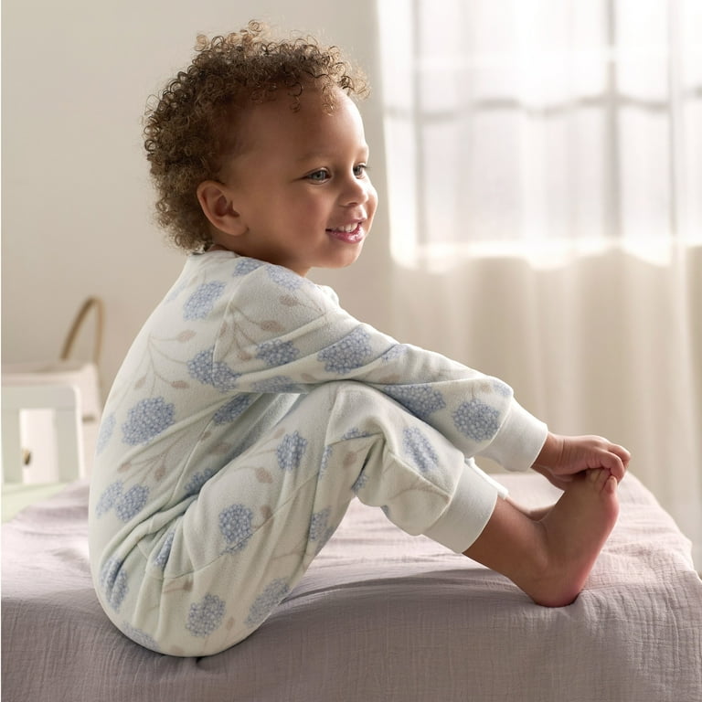Gerber Baby and Toddler Girls Footless Fleece Pajamas 3 Pack Sizes 12 Months 5T