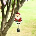 thumbnail image 4 of Christmas Santa Wind Chime Garden Metal Wind Bell Tube Hanging Ornament for Indoor Decoration Outdoor Suitable丨C, 4 of 5