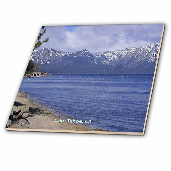 3dRose, Lake Tahoe, 6 Inch Ceramic Tile
