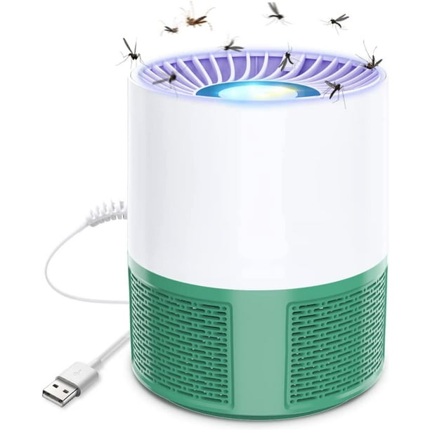Lampe anti-moustique électrique anti-moustique rechargeable USB silencieux