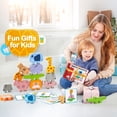 thumbnail image 4 of LieGorJi Montessori Toys for Toddlers,  Wooden Animal Stacking Block Toy with Storage Bag , Preschool Learning Activities for 1 2 3 4 Year Old  Boys Girls,, 4 of 7