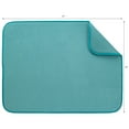 Mainstays Microfiber Dish Drying Mat Teal
