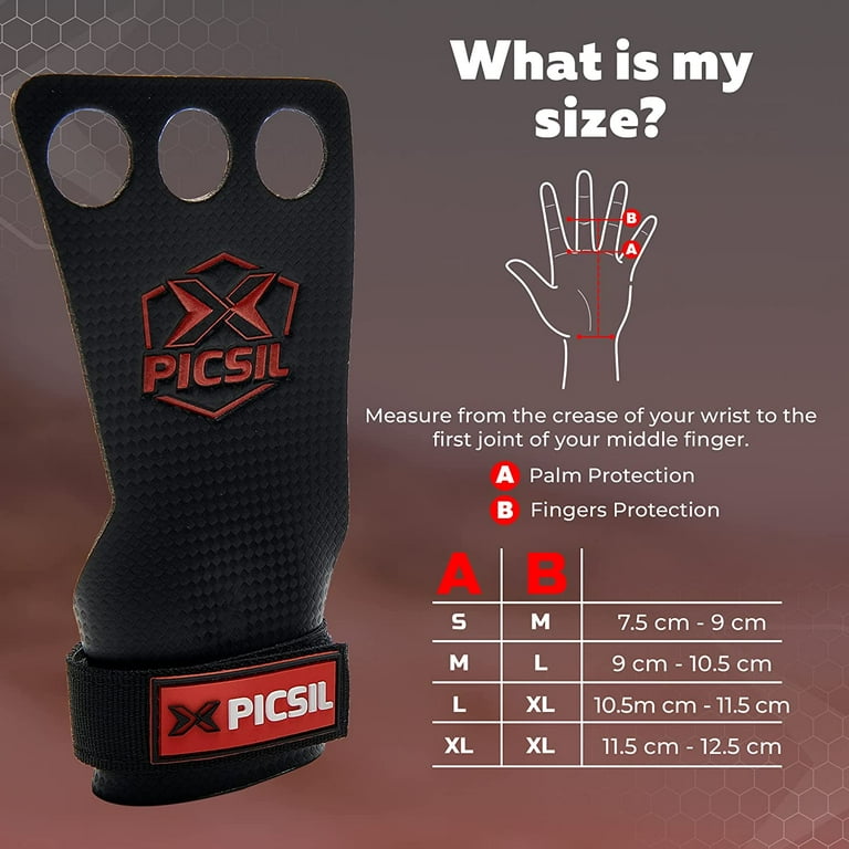 X PICSIL RX Grips 3 Holes, Hand Grips for Men, Hand Grips for Women, Pullup  Grips. RX, New line of, Hand Grips,Crossfit Gloves, Crossfit Grips,  Gymnastic Grips, Palm Grips, Pullup Grips. 