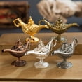 thumbnail image 4 of Incense Burner Fashion Creative Wishing Lamp Shape Incense Holder Home Decor, 4 of 6