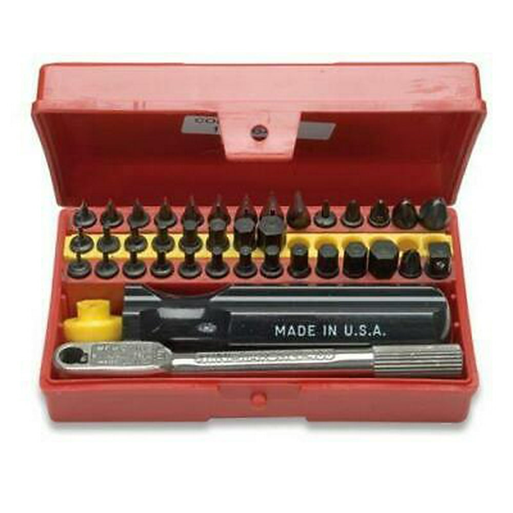 Wadsworth Deluxe Mini Ratchet & Screwdriver Set 3, 44Piece Walmart